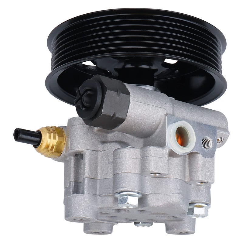IRONTEK Power Steering Pump 21-5363 Fit for 2003-2009 for Toyota 4Runner 4.0L, 2007-2009 for FJ Cruiser 4.0L, 2007-10 for Sienna 3.5L, 2005 2006 for Tundra 4.0L, Power Assist Pump 21-5363 44310-08020 - Image 1